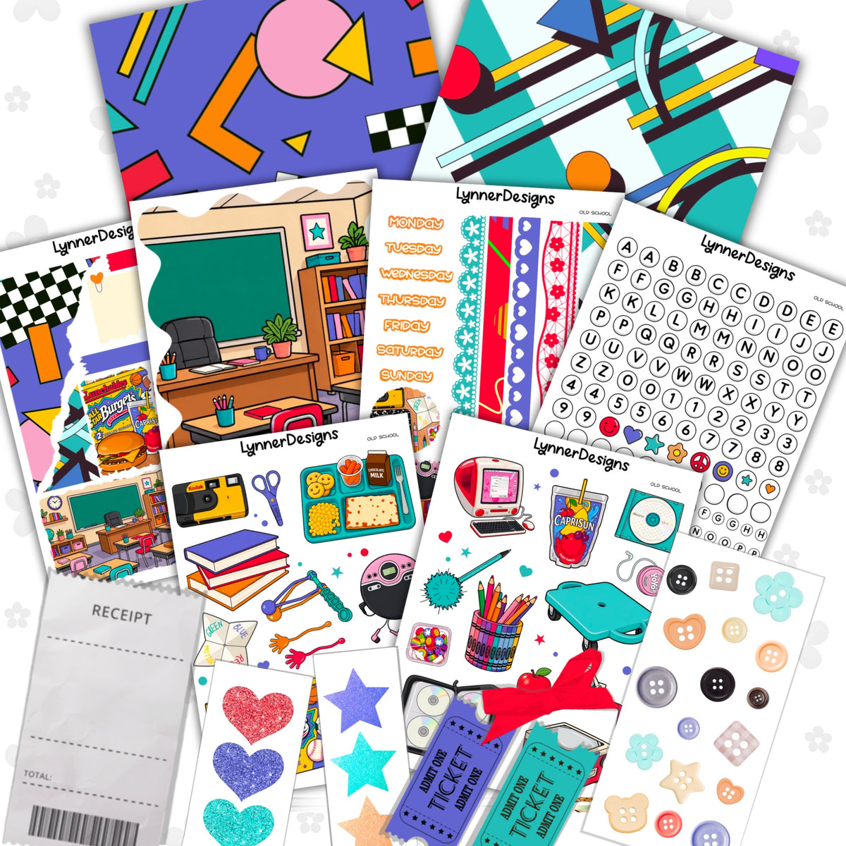 Journaling Kit / Junk Journal - Old School