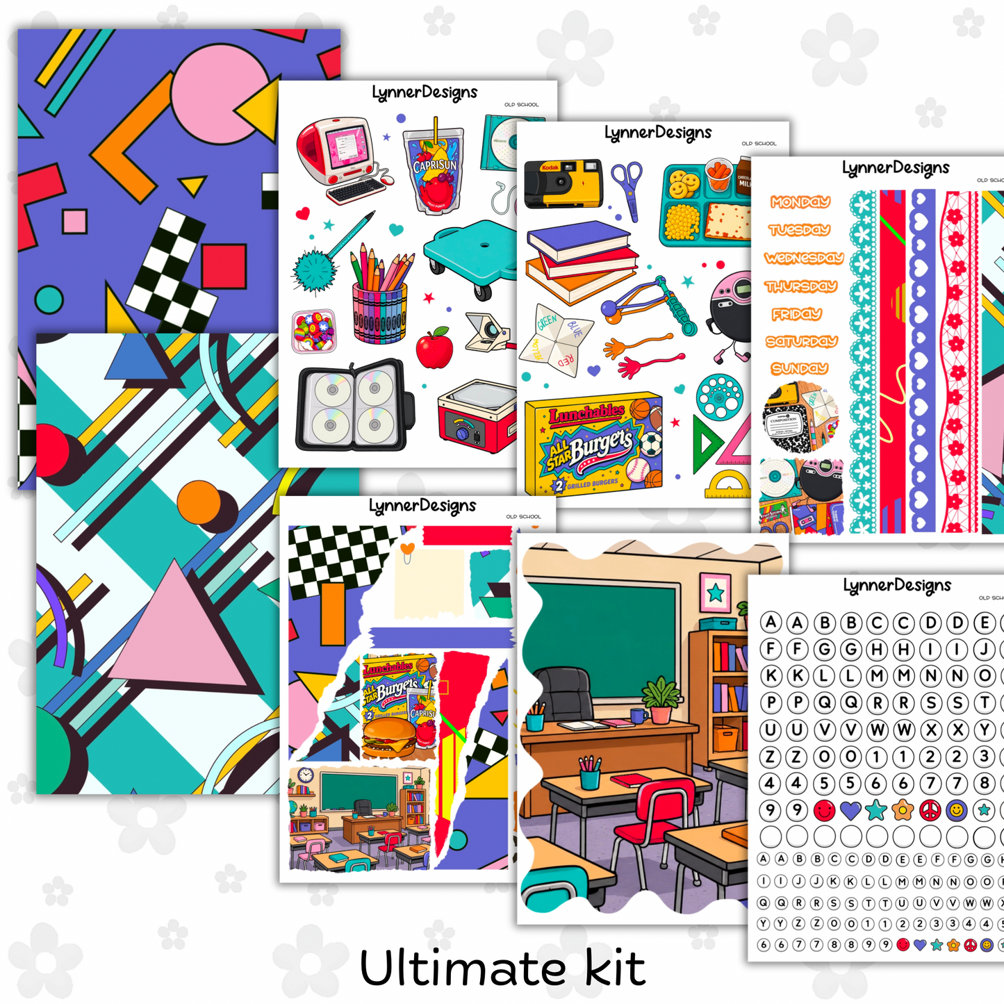 Journaling Kit / Junk Journal - Old School