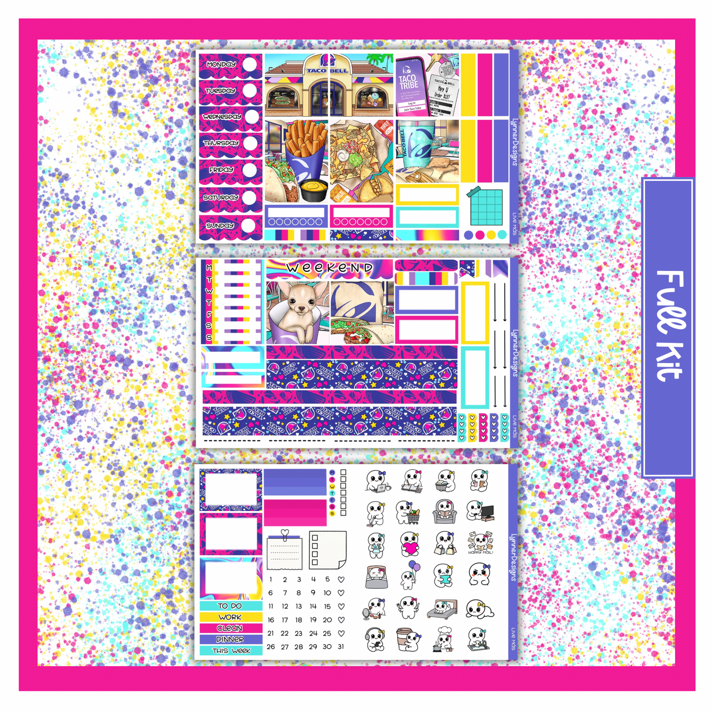 Live Mas - Hobonichi Cousin Weekly Kit