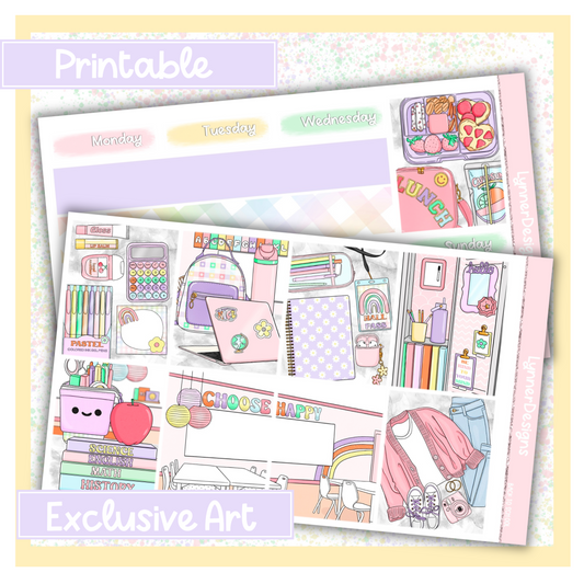 Printable - Back to School Weekly Kit