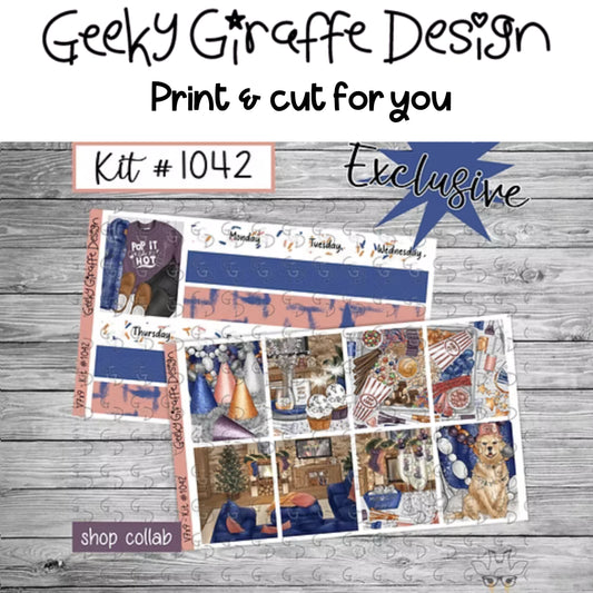 Geeky Giraffe Design kit 1042 - MUST buy printable from her shop first