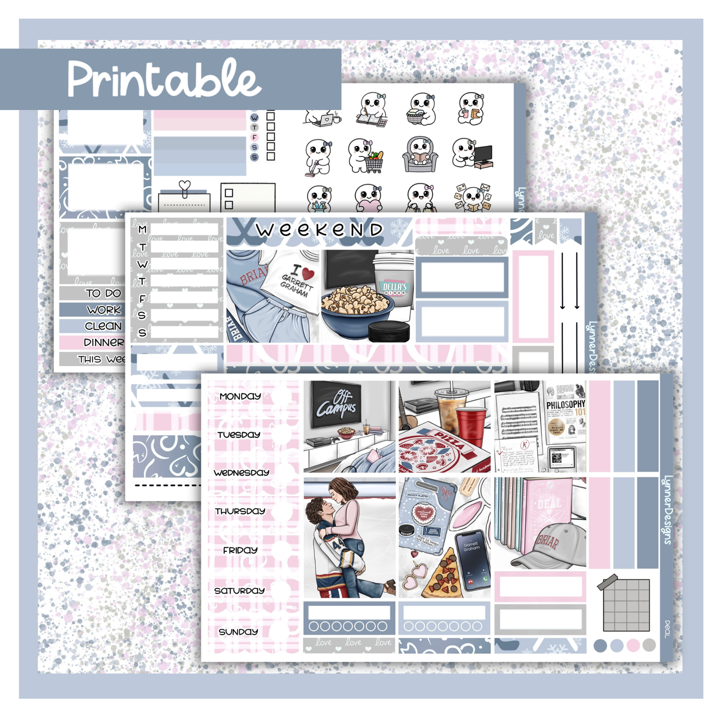 Printable - Deal Hobonichi Cousin Weekly Kit