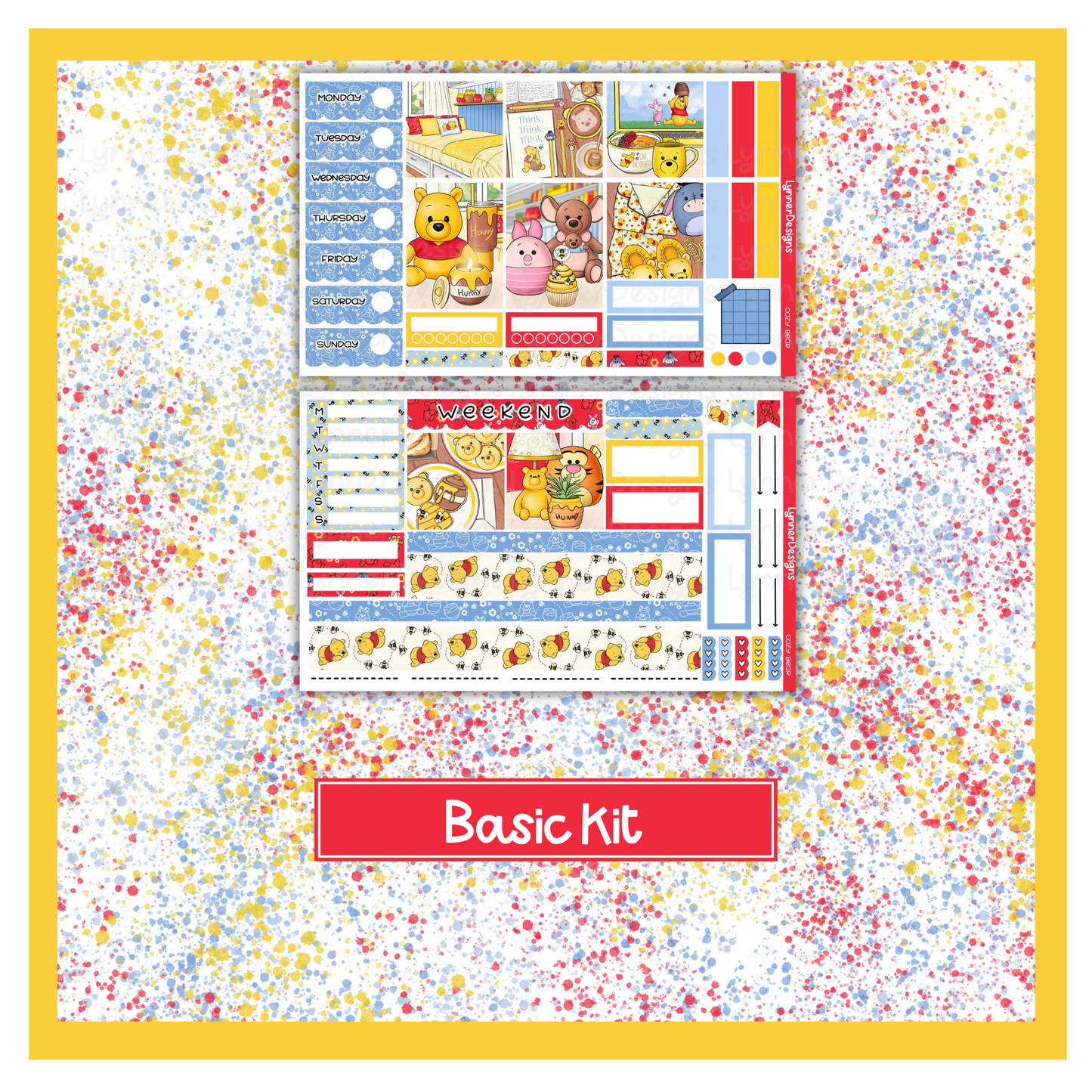 Cozy Bear - Hobonichi Cousin Weekly Kit