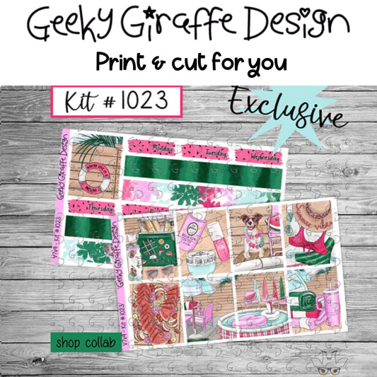 Geeky Giraffe Design kit 1023 - MUST buy printable from her shop first
