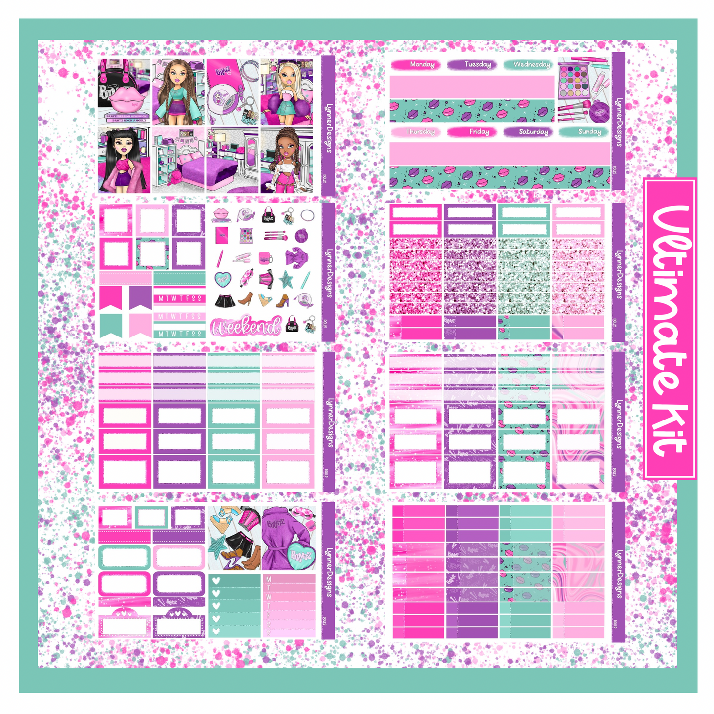 Printable - Dolls Weekly Kit