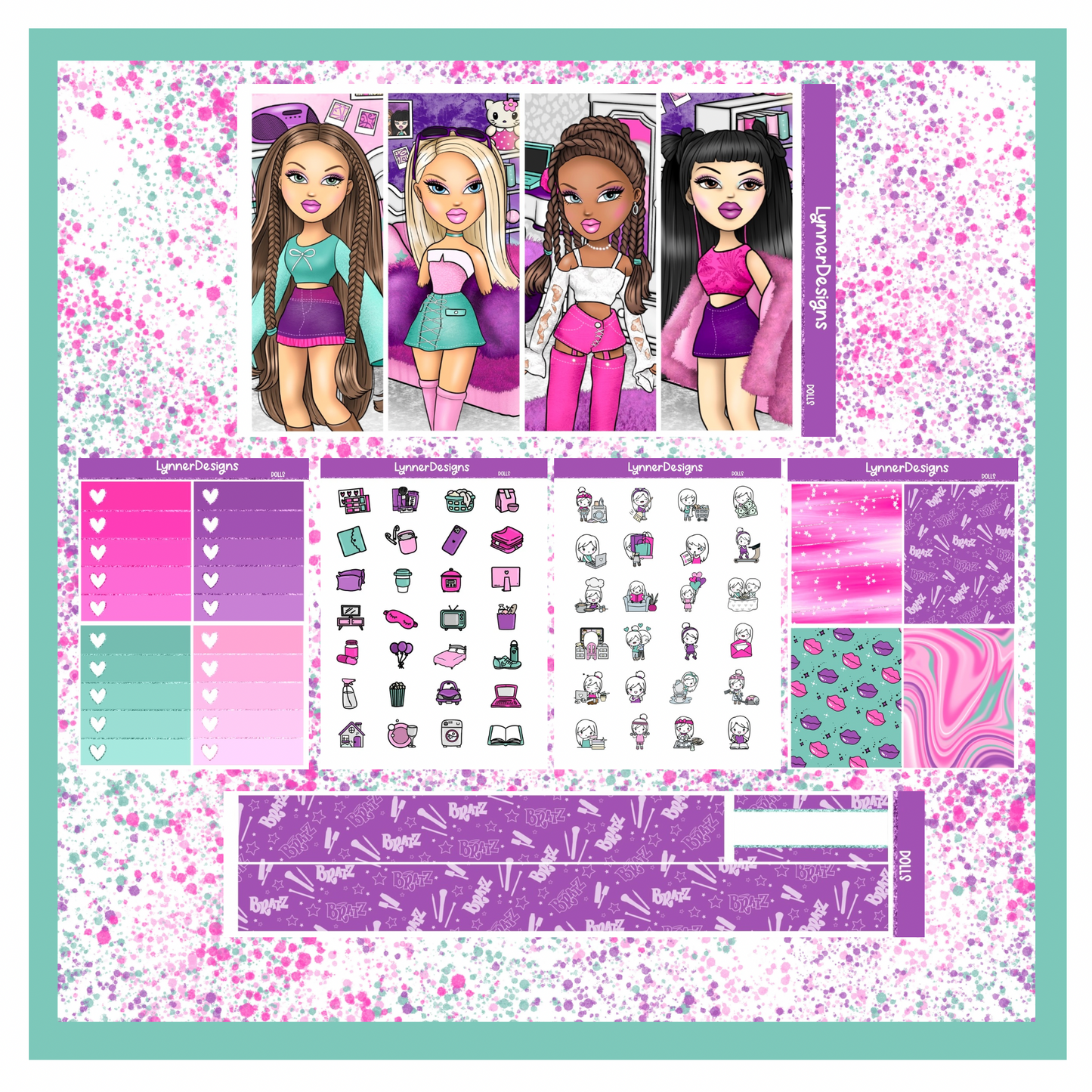 Printable - Dolls Weekly Kit