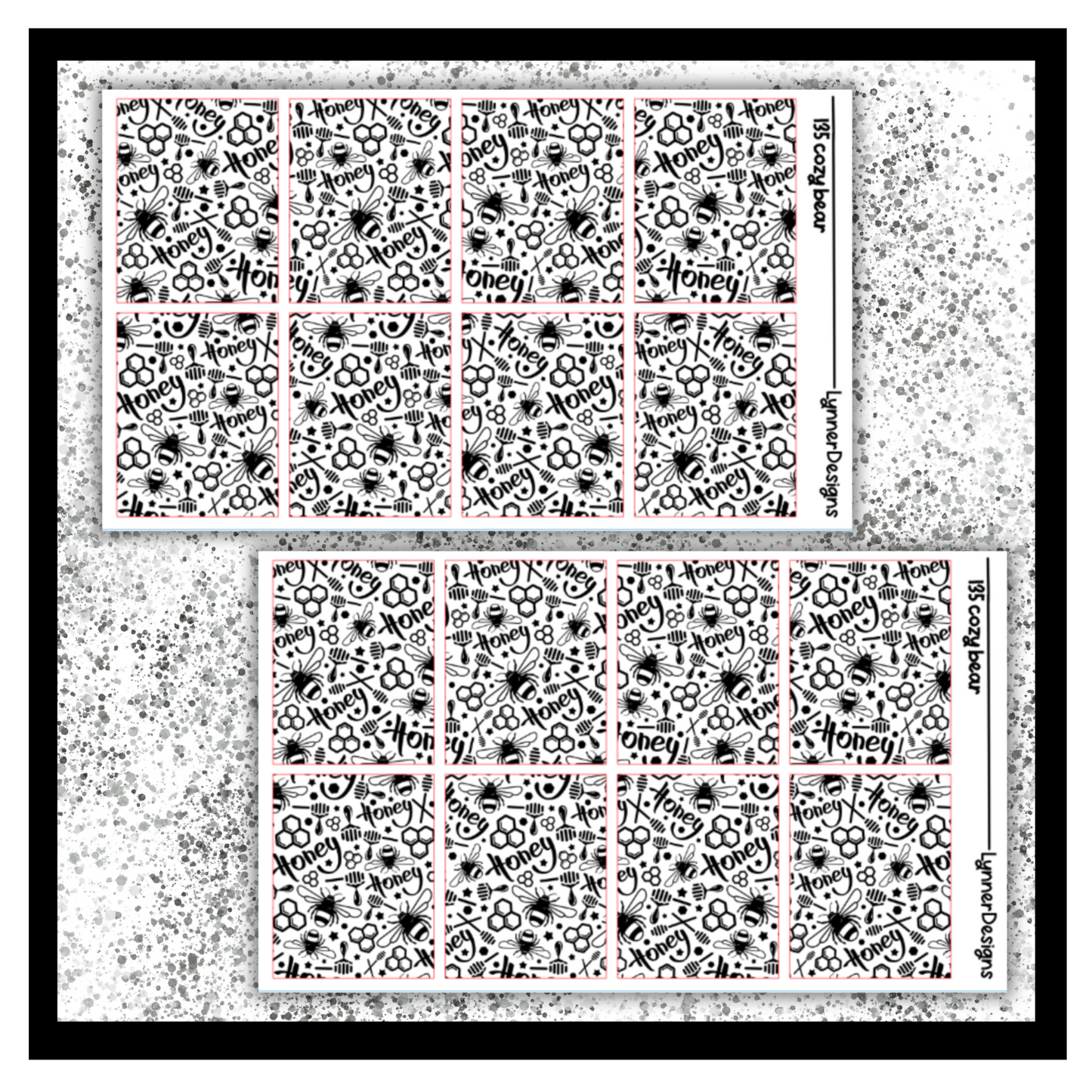 Printable - 135 Cozy Bear Foil Pack