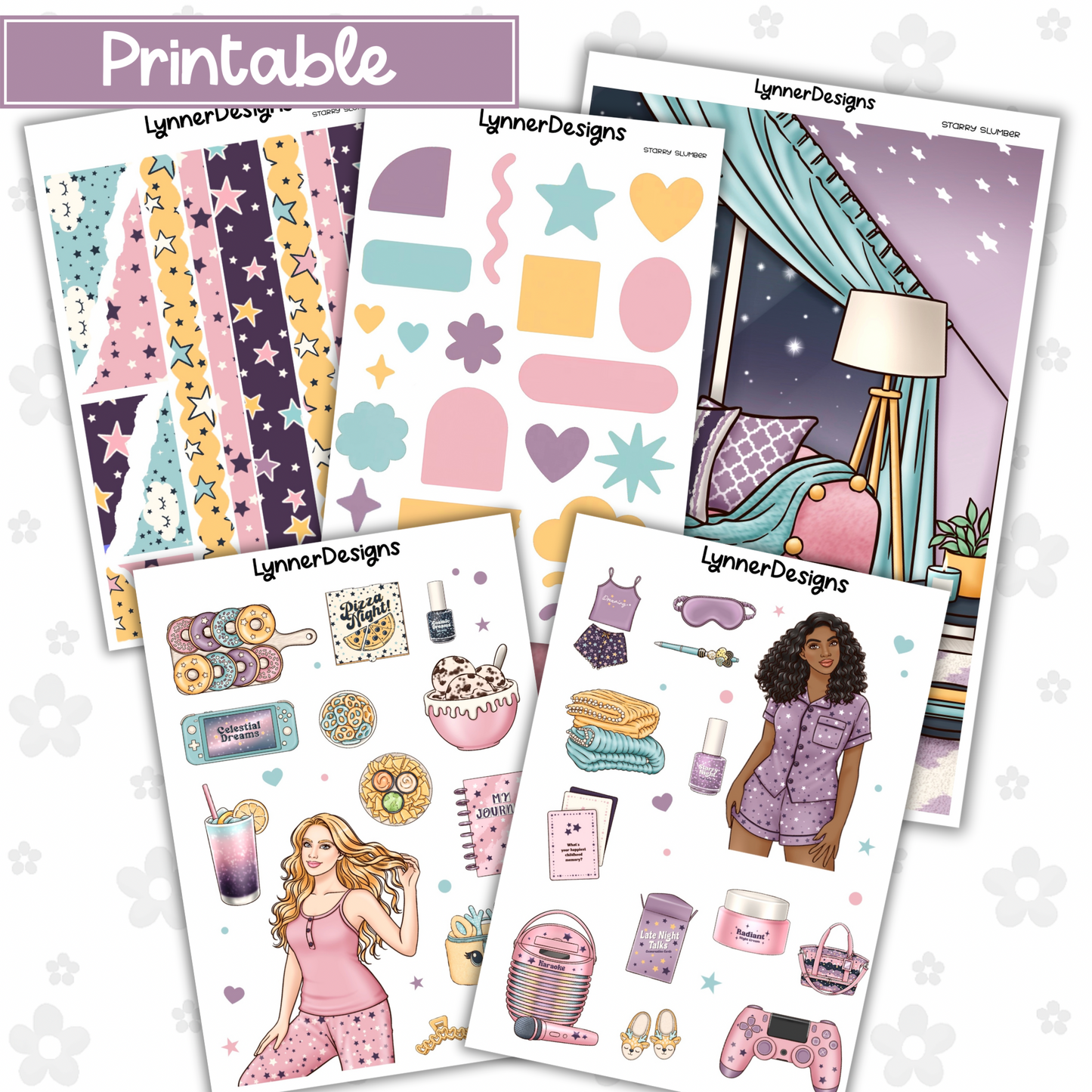 Printable - Starry Slumber Journaling Kit