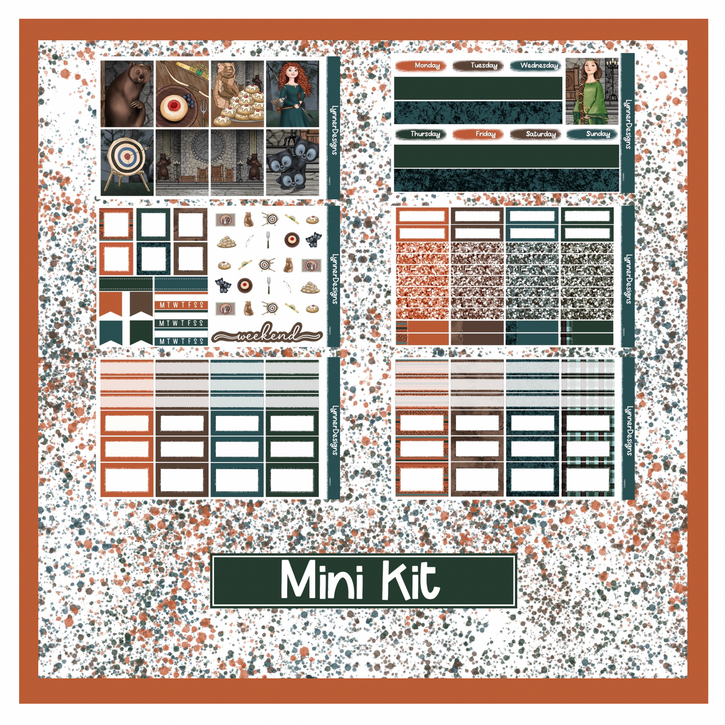 Merida - Vertical Weekly Kit