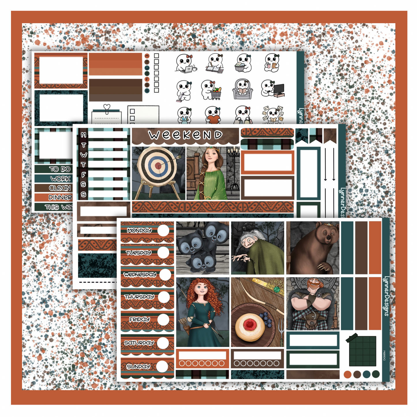 Merida - Hobonichi Cousin Weekly Kit