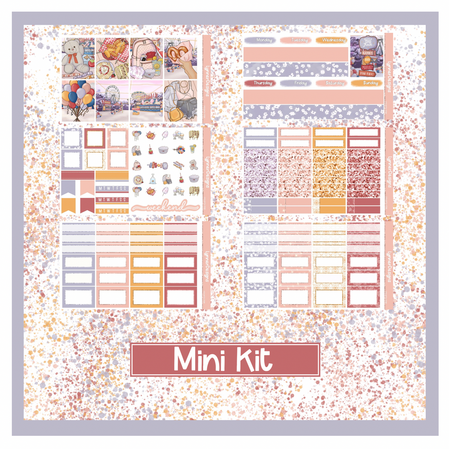 County Fair - Vertical Weekly Kit
