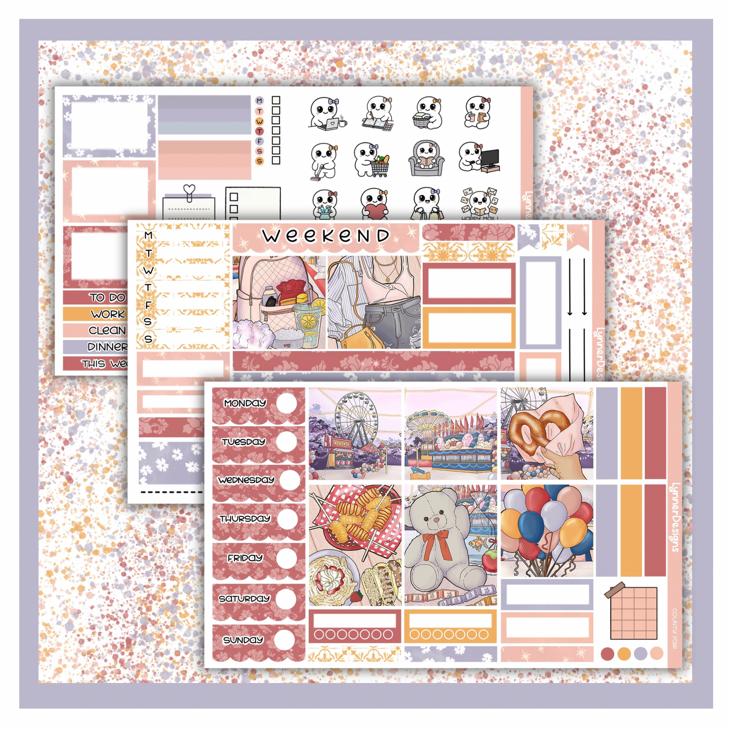 County Fair - Hobonichi Cousin Weekly Kit