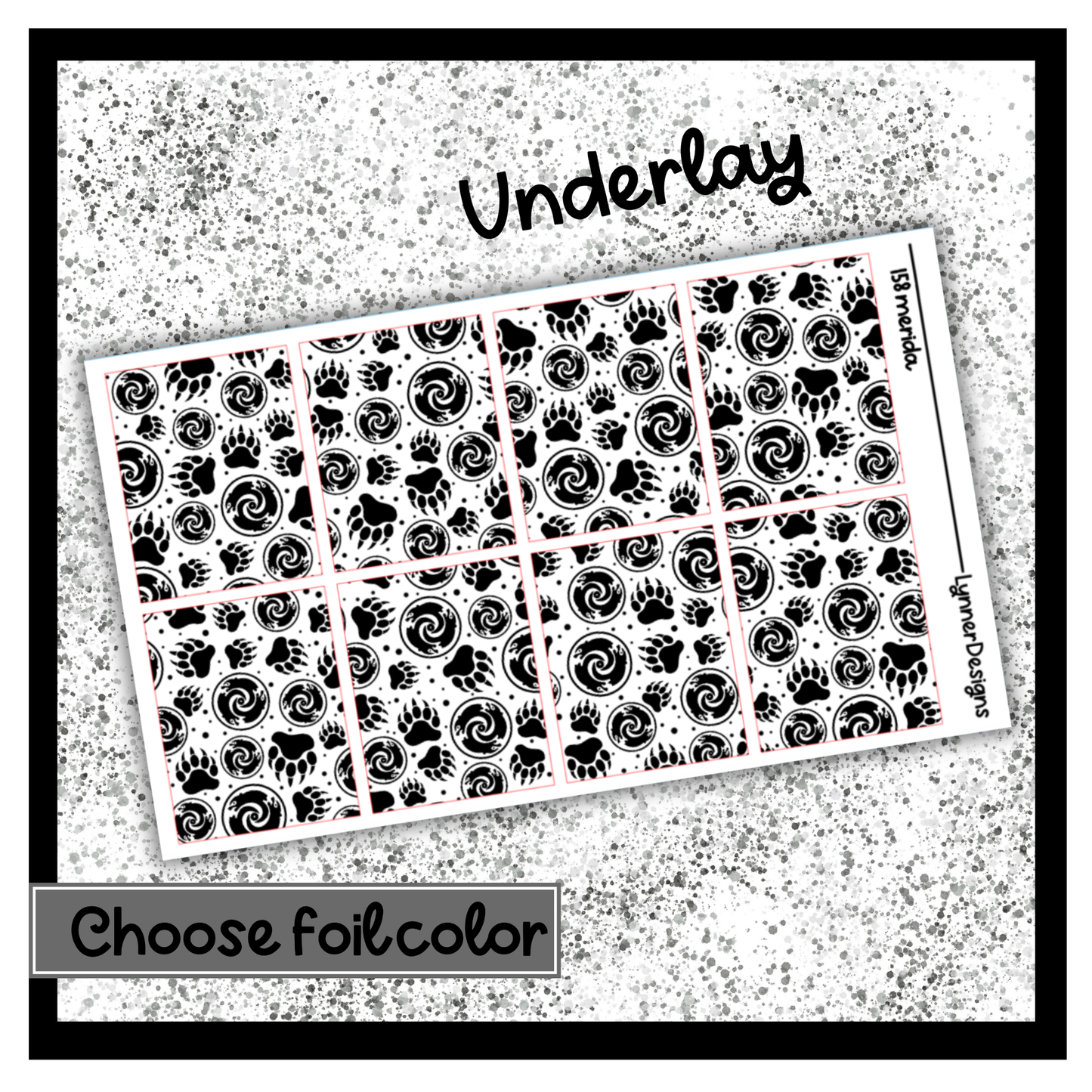 158 Merida - Underlays
