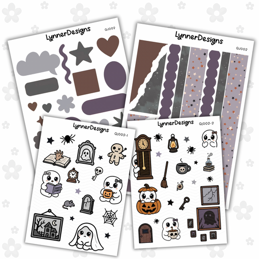 Journaling Kit - Quinn QJ002 - Haunted House