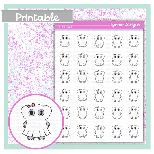 Printable - Elsie 028 - Ghost