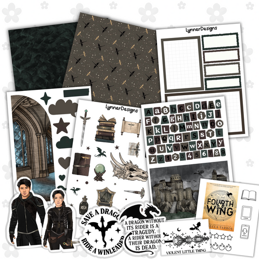 4th Wing - Book Journaling Kit