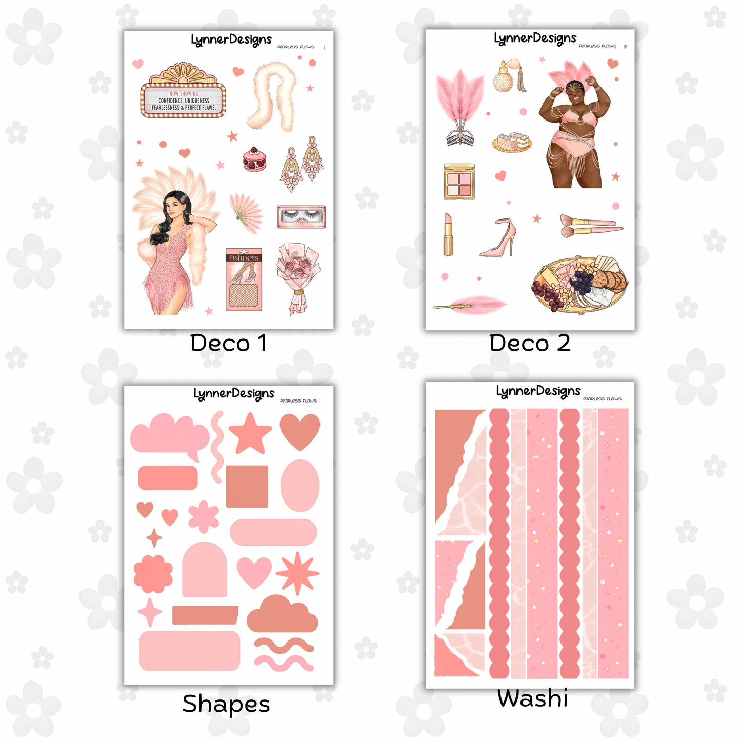 Printable - Fearless Flaws Journaling Kit