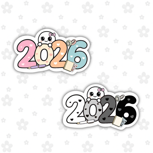2026 Quinn Die Cut Sticker