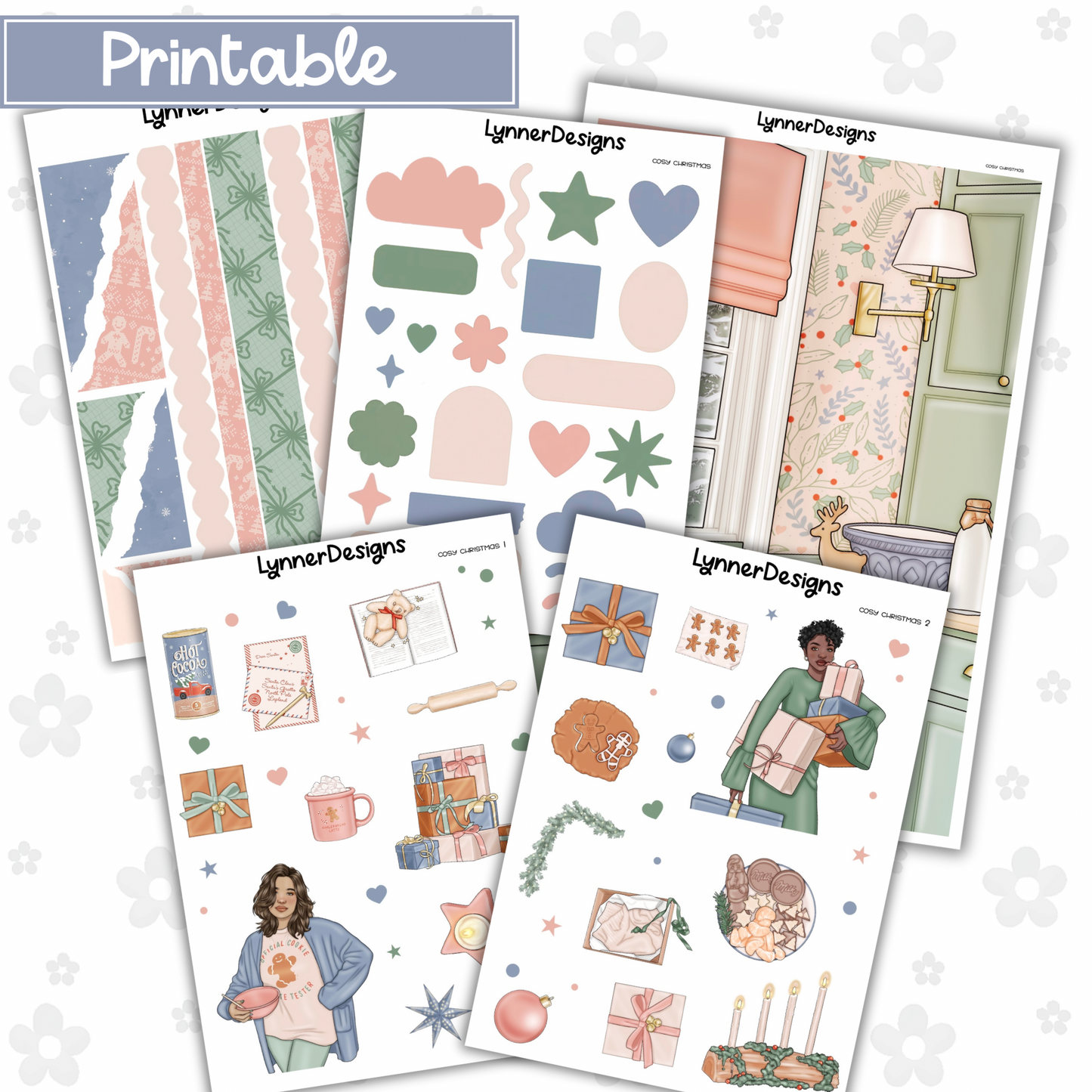 Printable - Cosy Christmas Journaling Kit