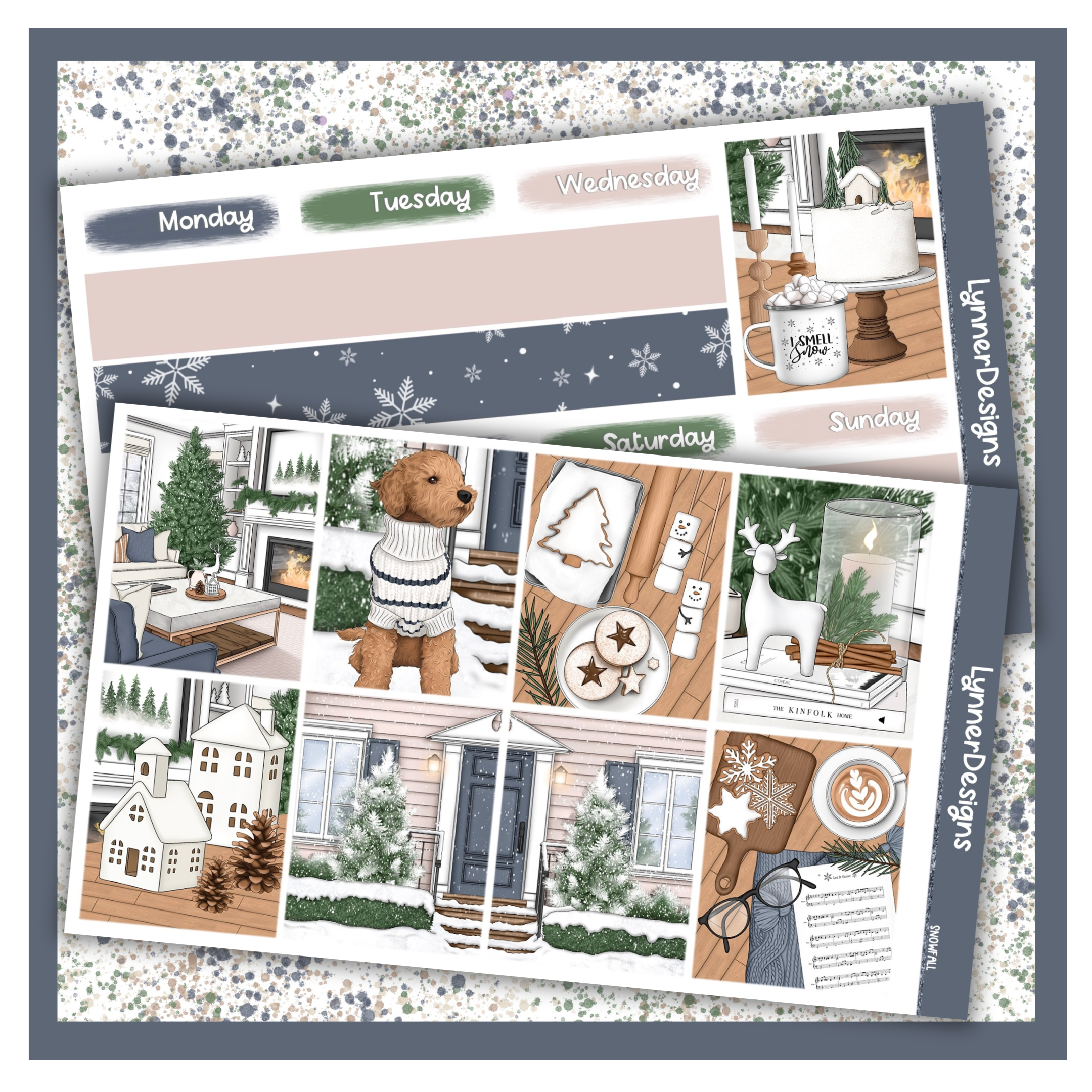 Snowfall - Weekly Kit – LynnerDesigns