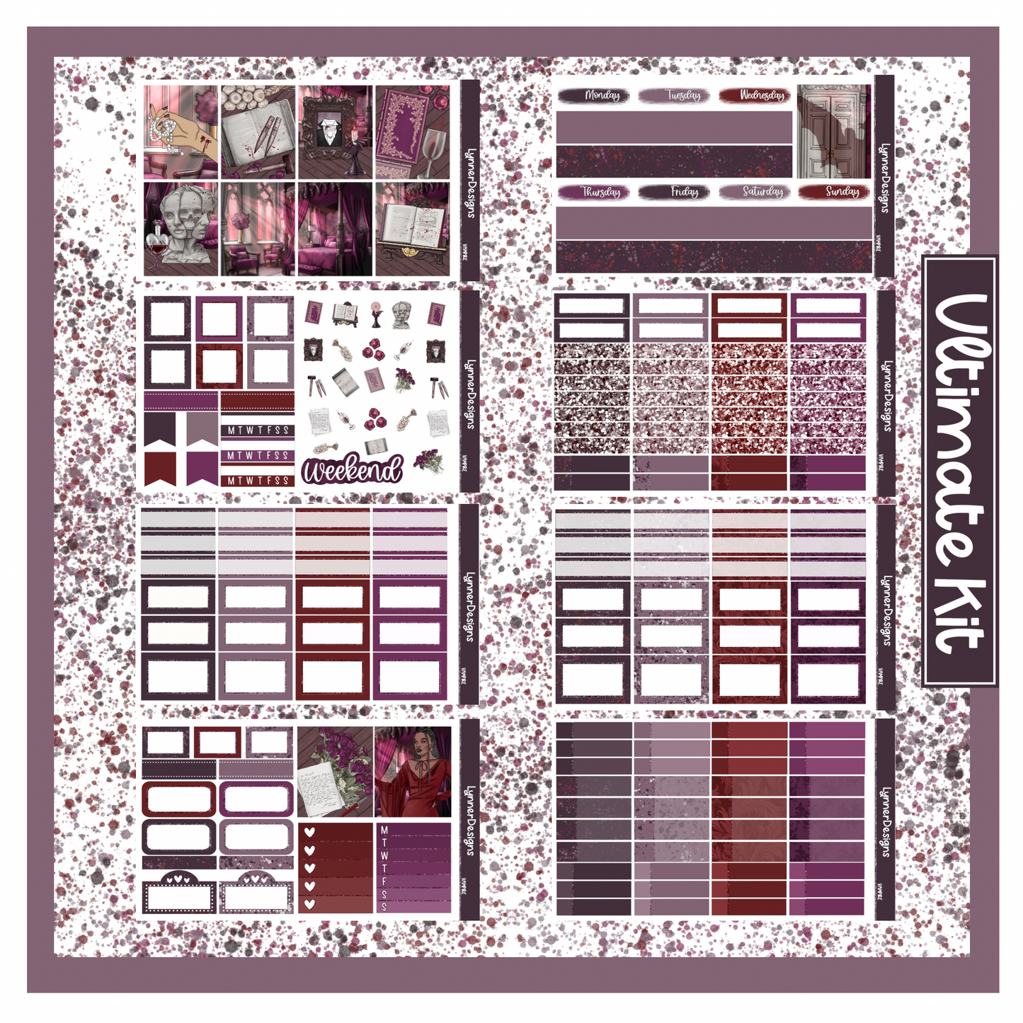 Printable - Vampire Weekly Kit