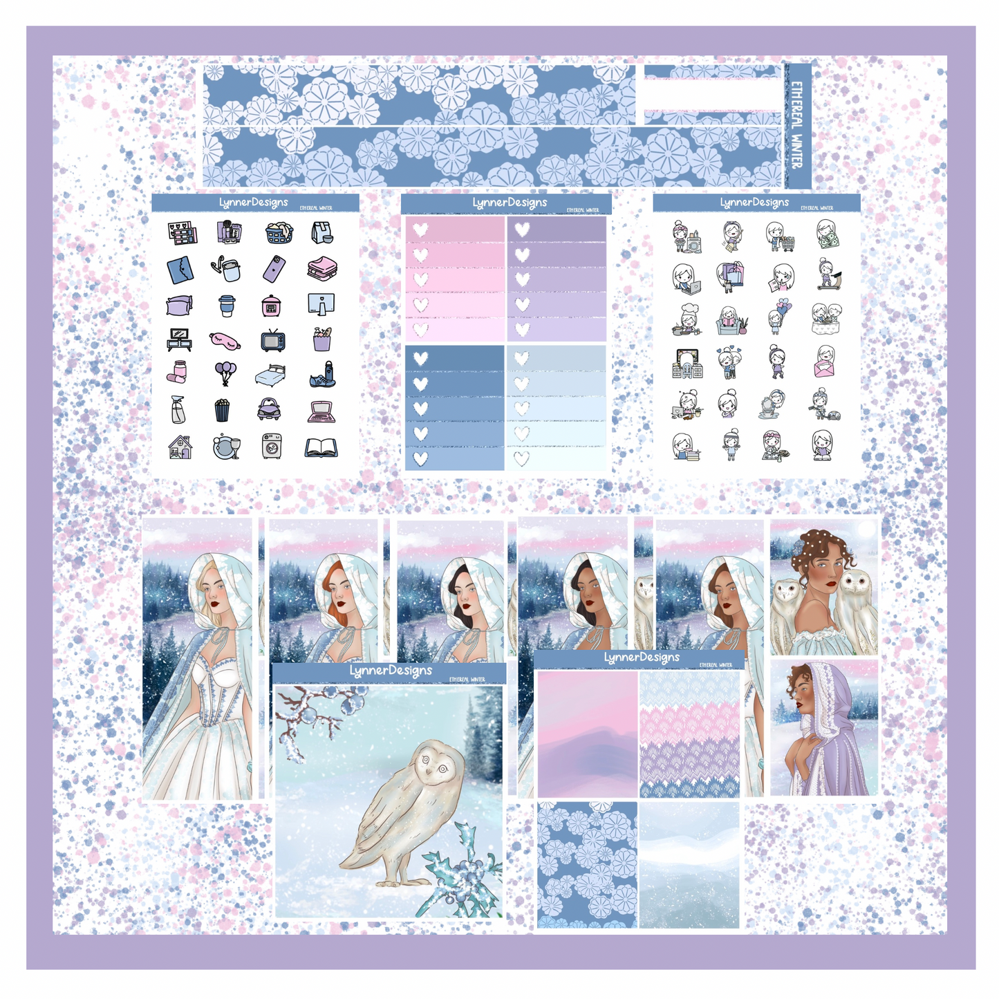 Printable - Ethereal Winter Weekly Kit