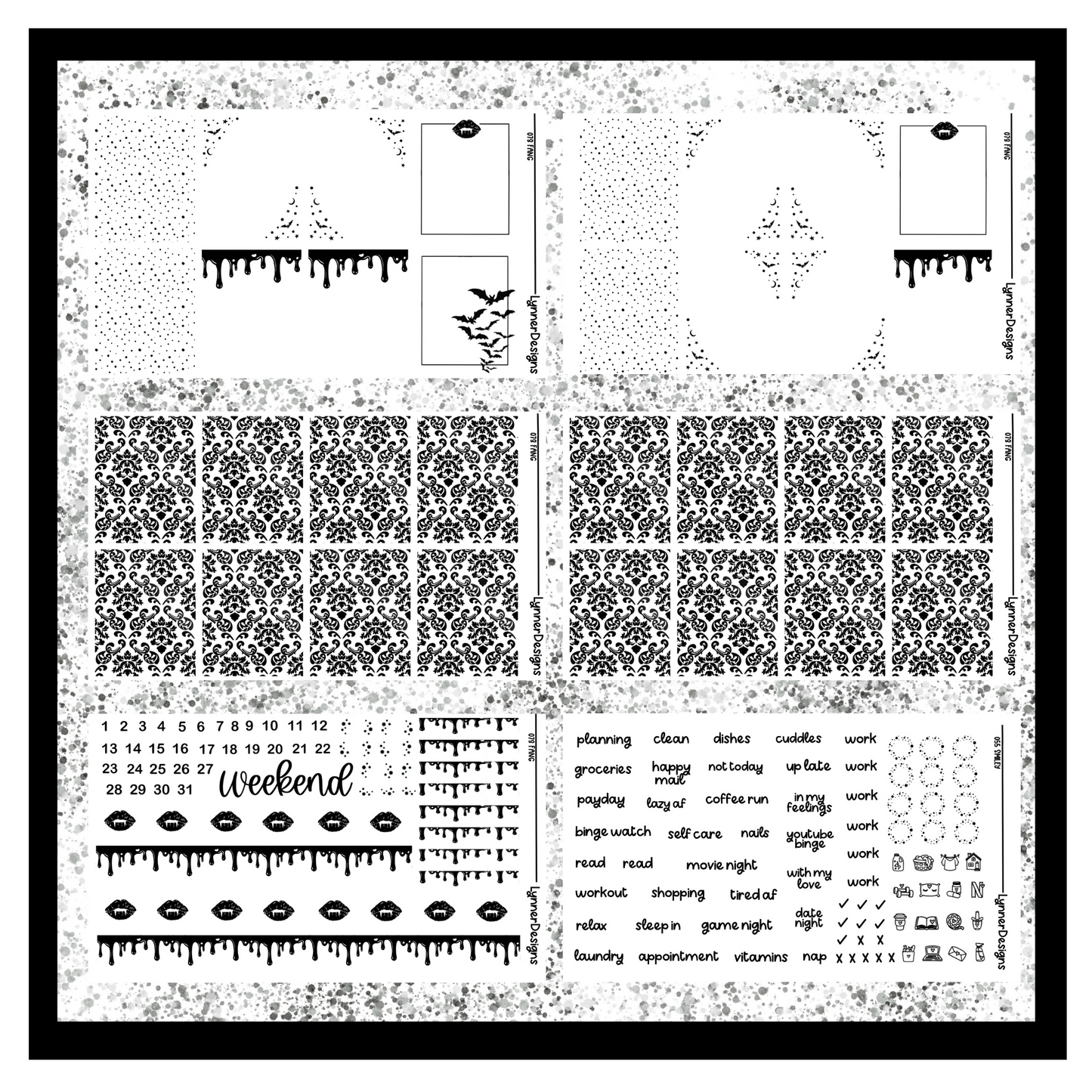 Printable Fang 073 Foil Pack