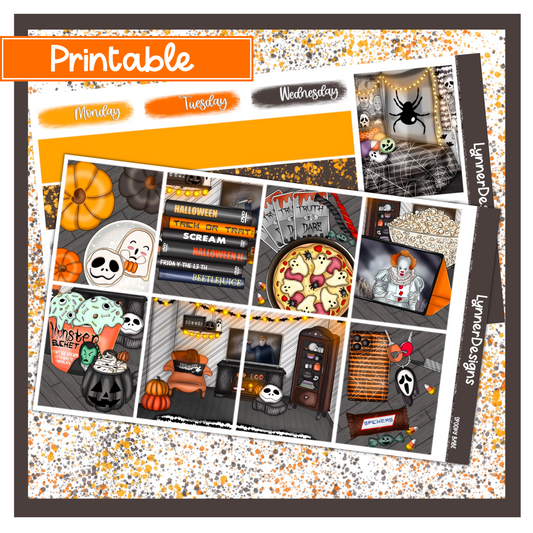 Printable - Spooky Babe Weekly Kit