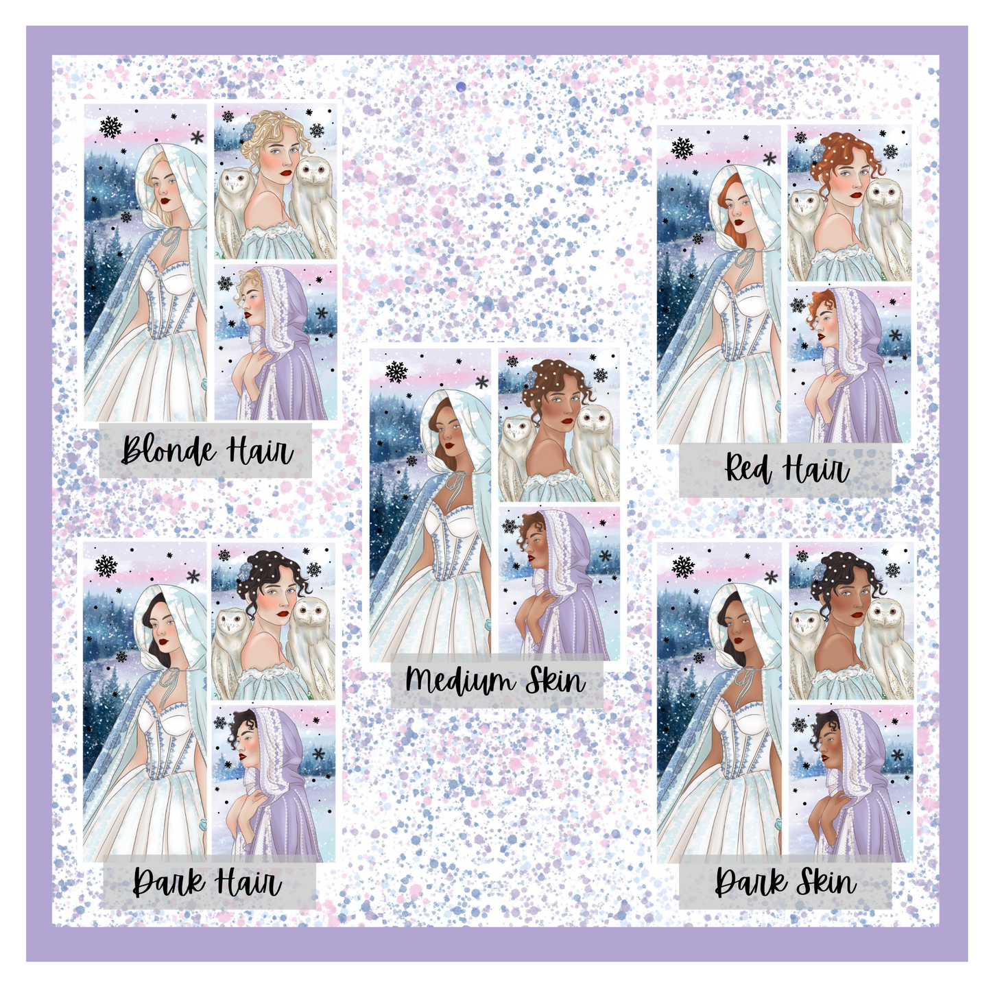 PREFOILED Matte Ethereal Winter Add Ons