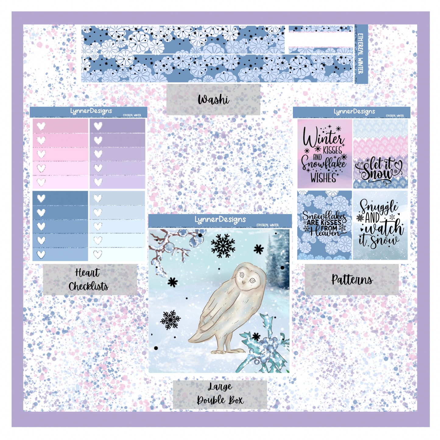 PREFOILED Matte Ethereal Winter Add Ons