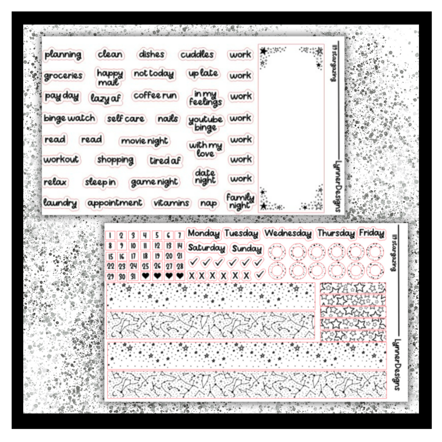 Printable - 119 Stargazing Foil Pack