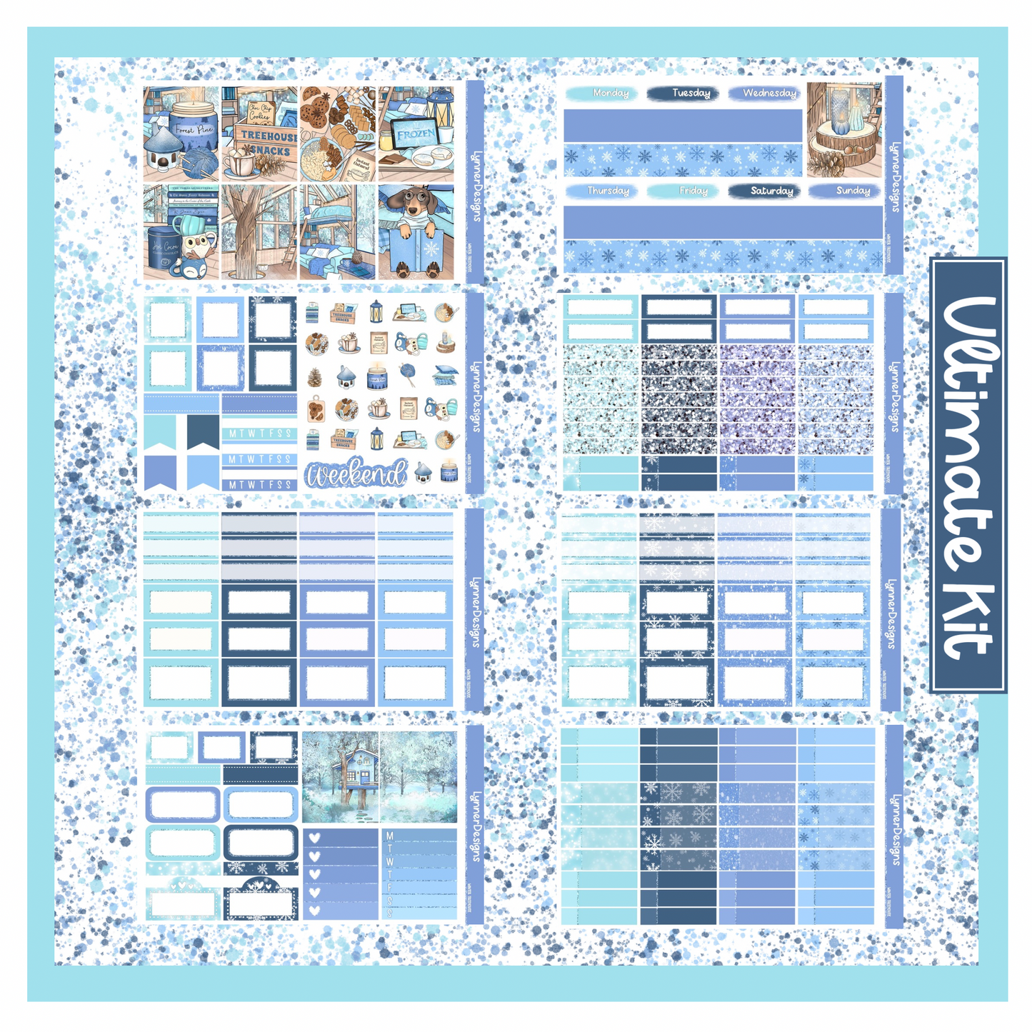 Printable - Winter Treehouse Weekly Kit