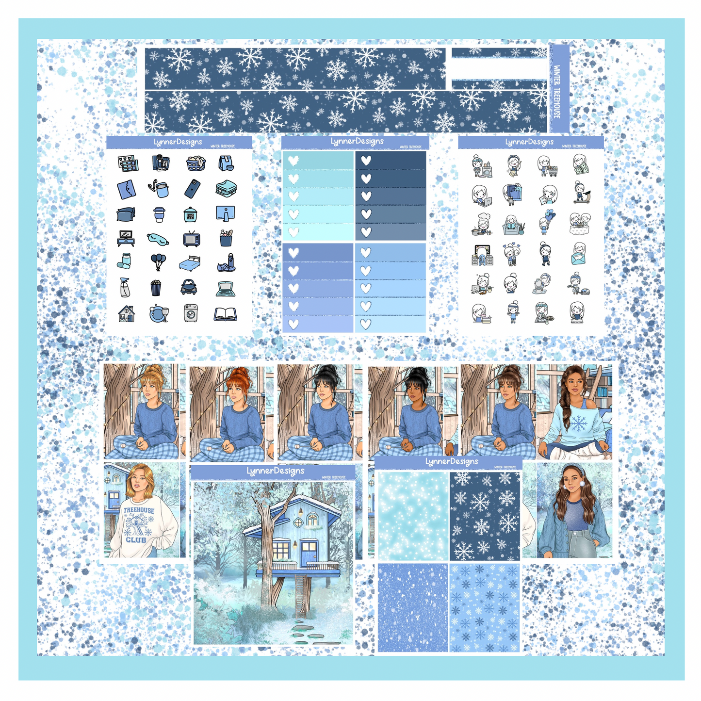 Printable - Winter Treehouse Weekly Kit