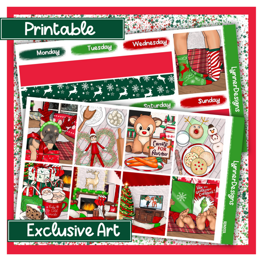 Printable - Reindeer Weekly Kit