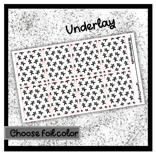 136 Christmas Cafe - Underlays