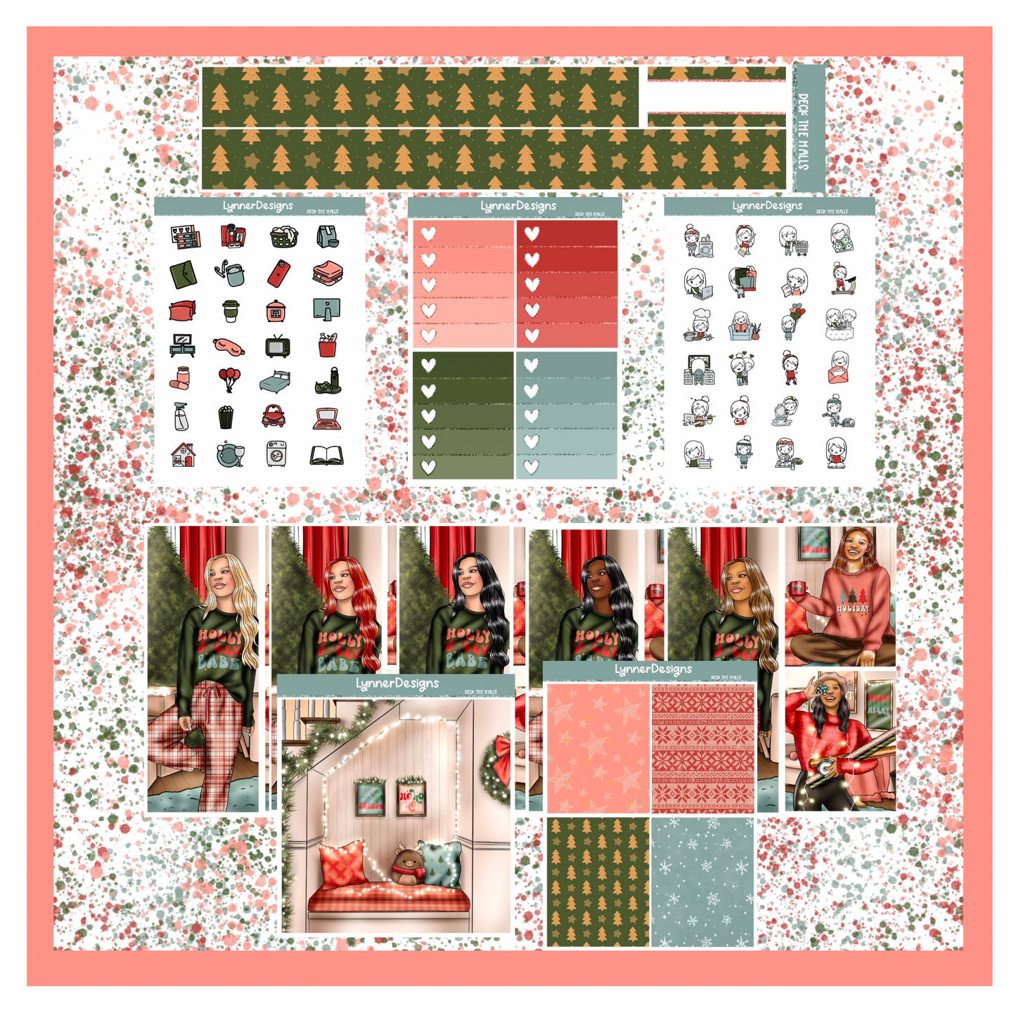 Printable - Deck the Halls Weekly Kit