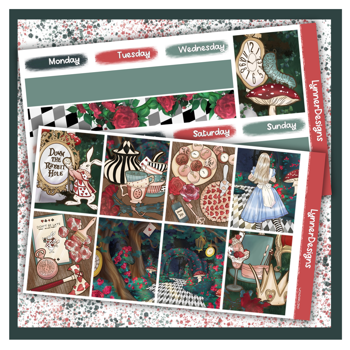 Wonderland - Vertical Weekly Kit