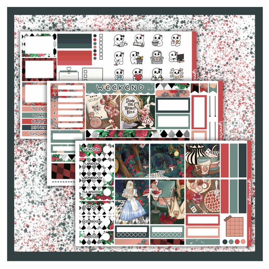 Wonderland - Hobonichi Cousin Weekly Kit