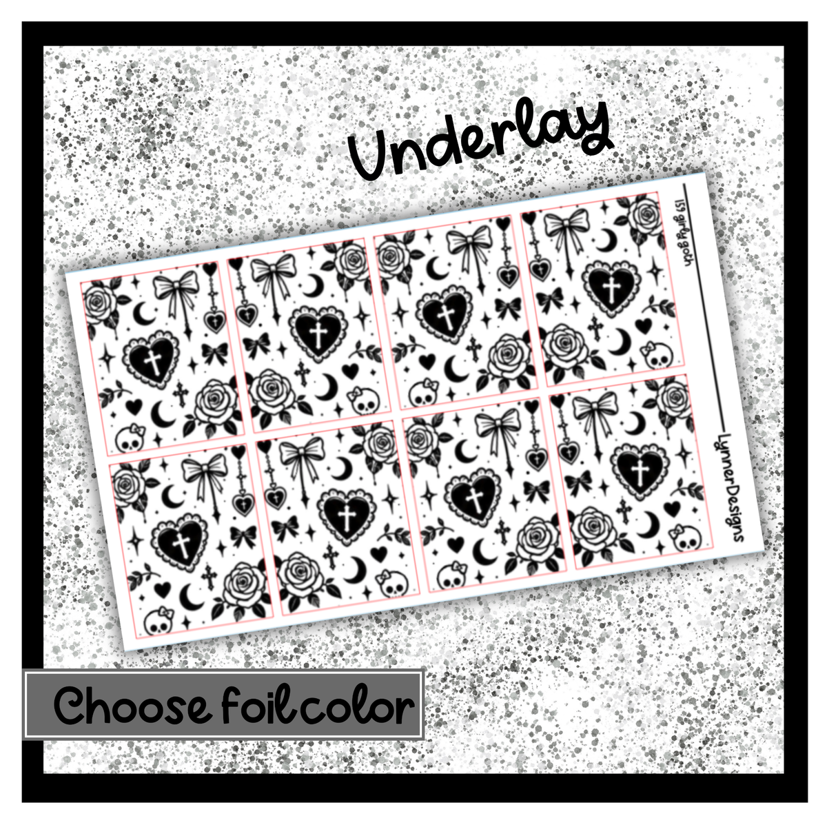 159 Girly Goth - Underlays