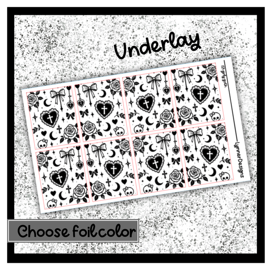 159 Girly Goth - Underlays
