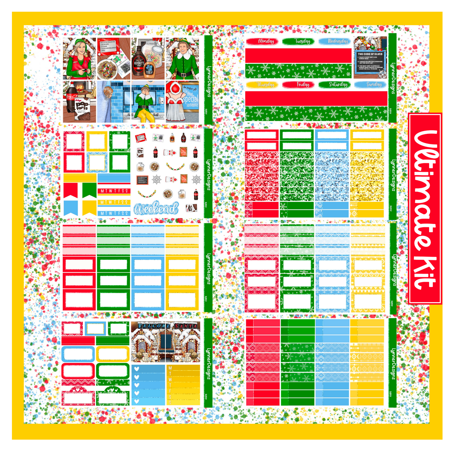 Printable - Buddy Weekly Kit