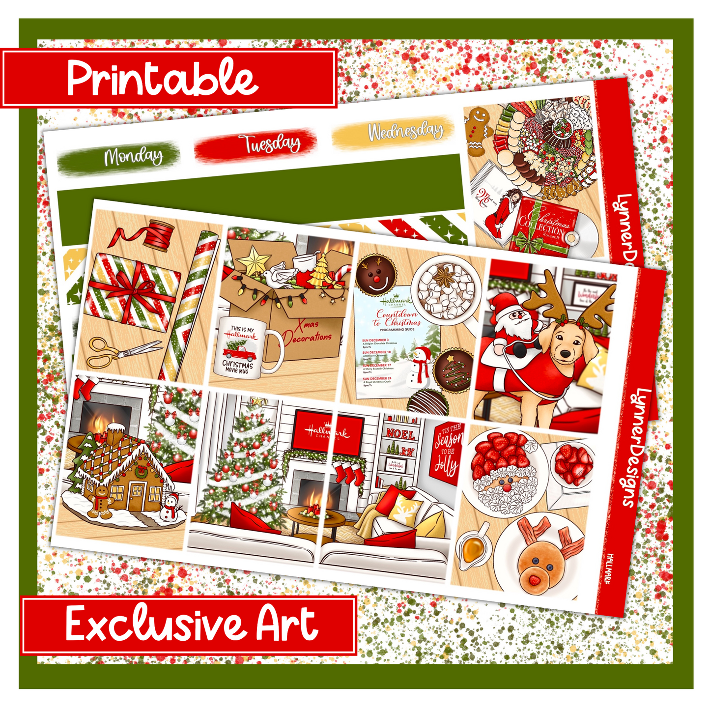 Printable - Hallmark Weekly Kit