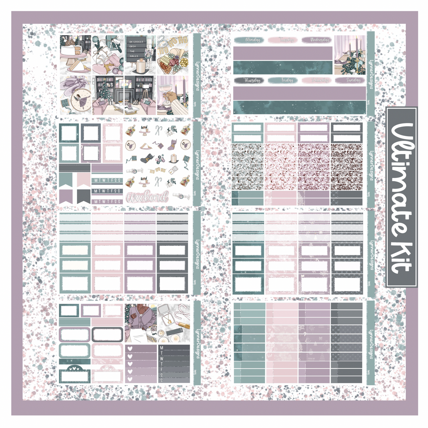 Printable - Tinsel Weekly Kit