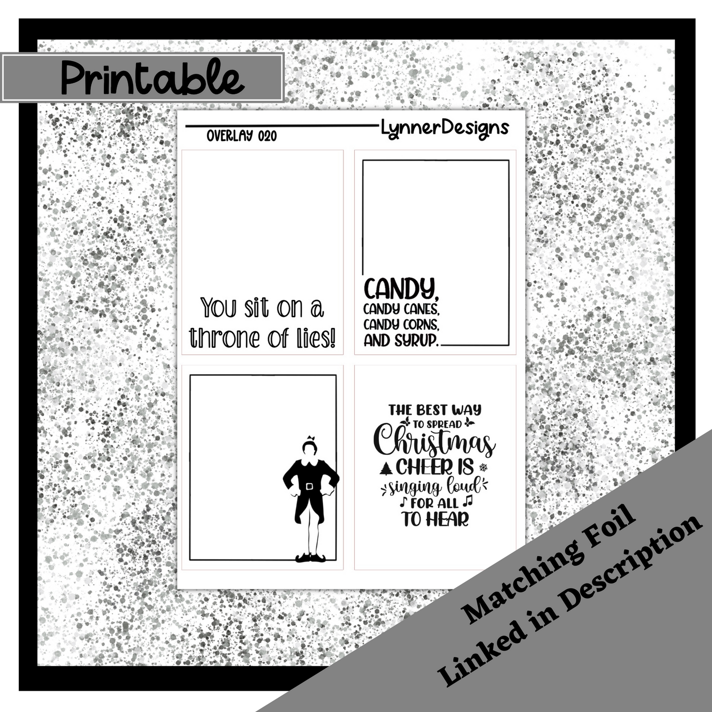 Printable - Buddy Weekly Kit