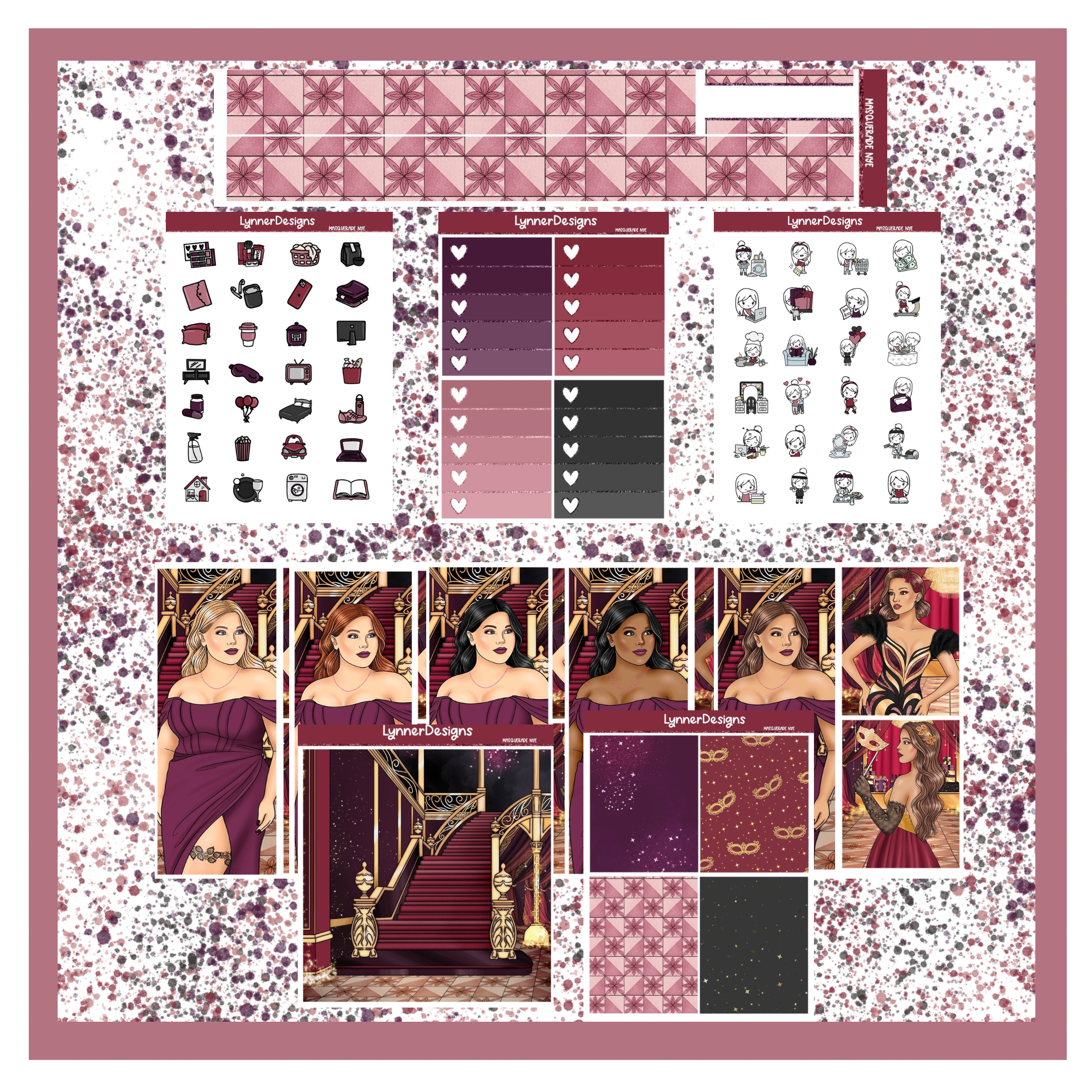 Masquerade NYE Add Ons – LynnerDesigns