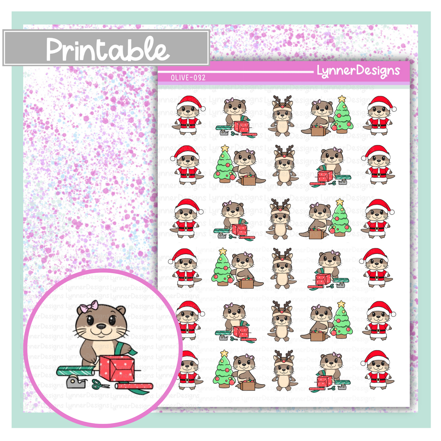 Printable - Olive 032 - Christmas