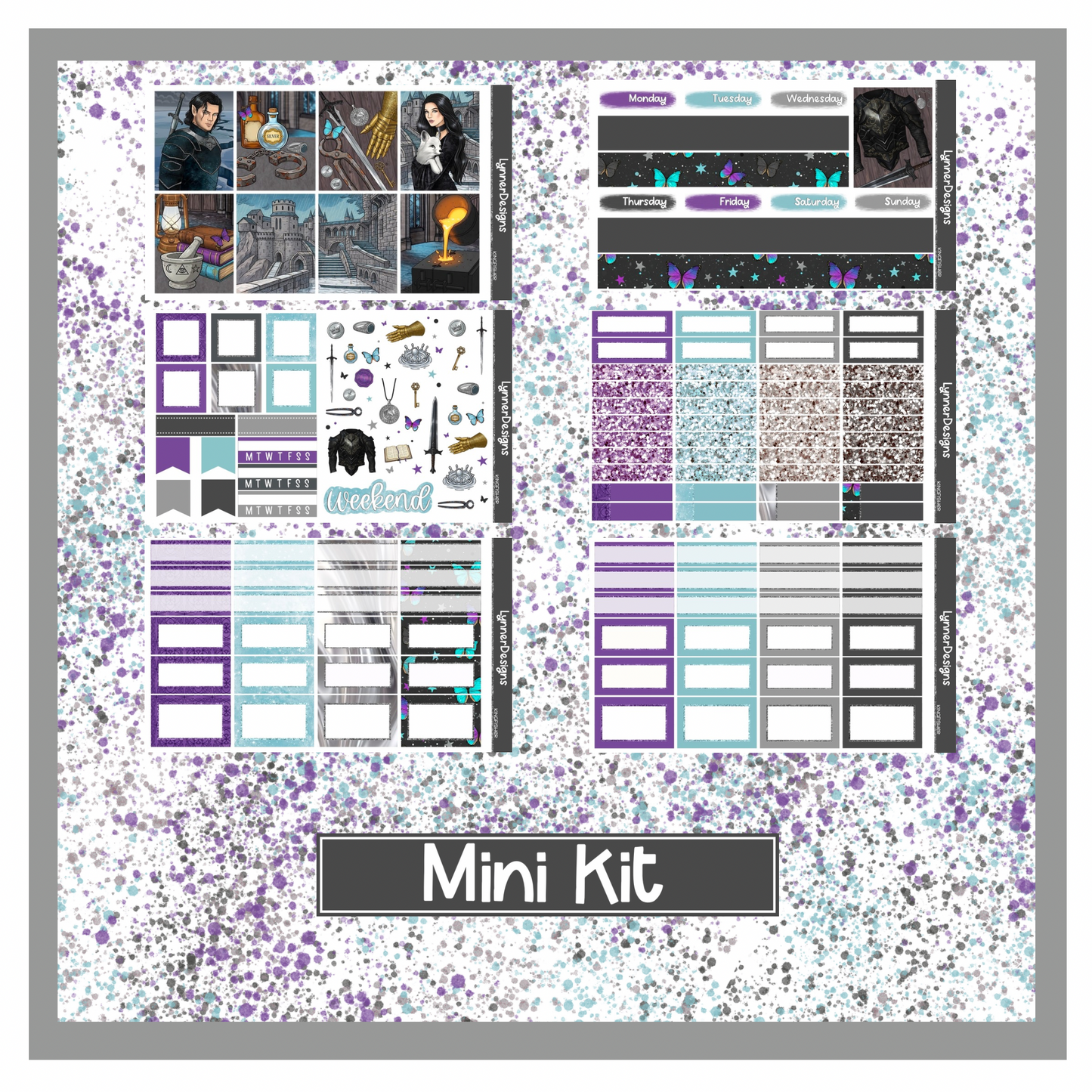 Kingfisher - Vertical Weekly Kit