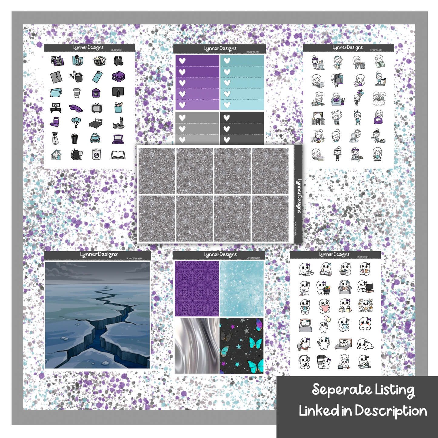 Kingfisher - Vertical Weekly Kit