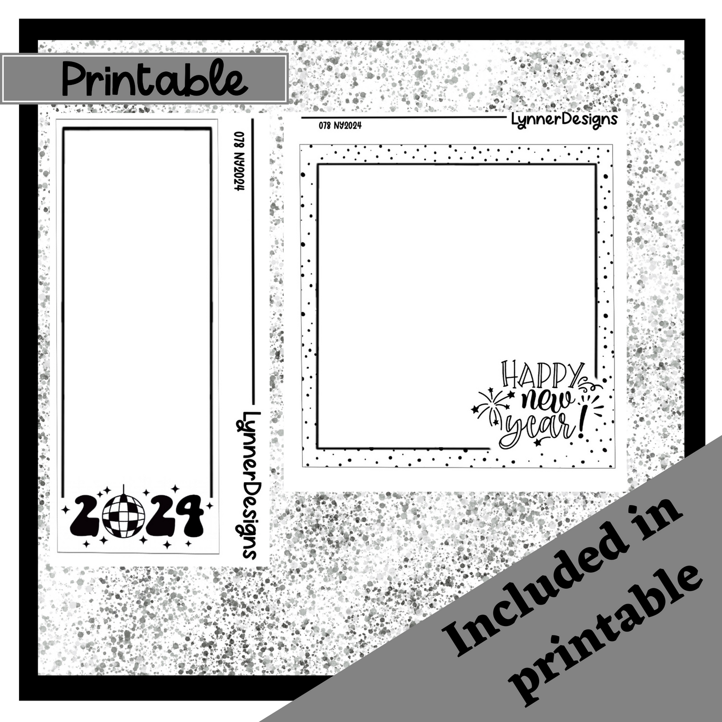 Printable 2024 Foil Pack 078