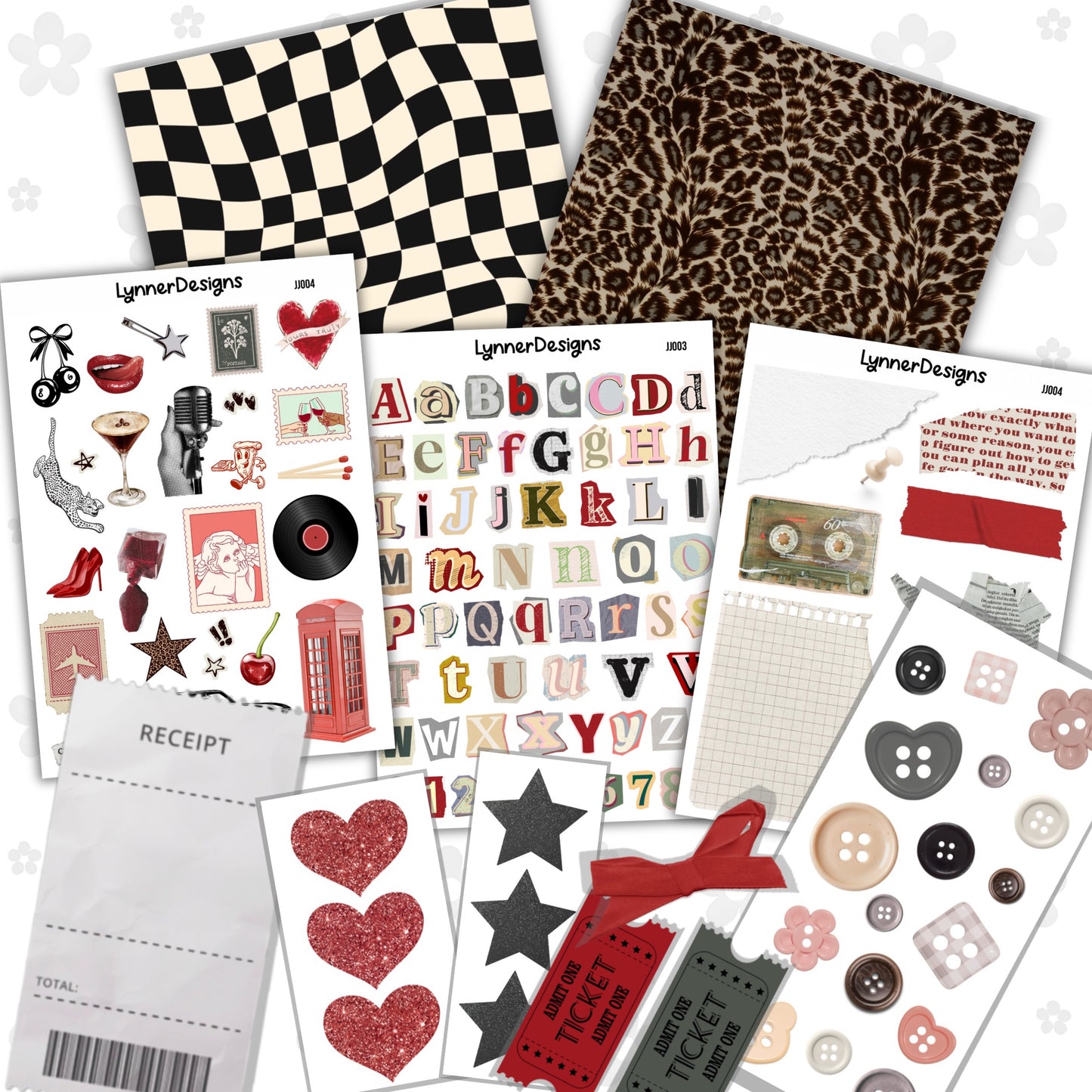 JJ004 - Junk Journal Kit